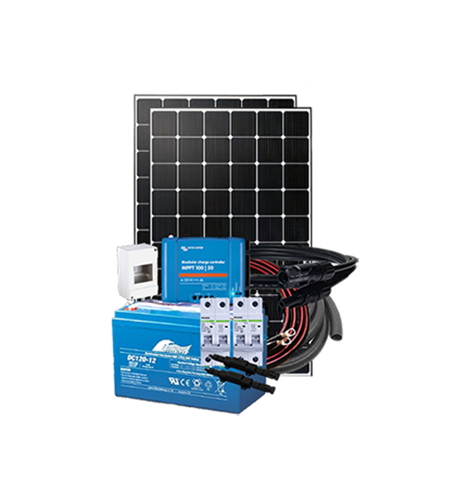 550W 12V Solar Kit - Shed | Farm | Rural - Sola Mart